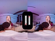 The Last of Us parody with Kira Noir and Hazel Moore indulged in a steamy VR threesome with a dude 4
