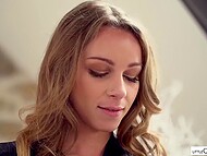 Mike Angelo and Marcello Bravo both shove their dicks into French hottie's holes till she squirts 4