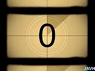 Japanese babes show their blowjob skills before spreading legs for fucking 6