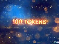 Japanese babes show their blowjob skills before spreading legs for fucking 9