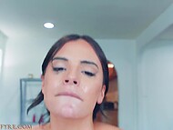 Jay Romero stuffs crazed oiled-up nympho Violet Starr with his shaft 6