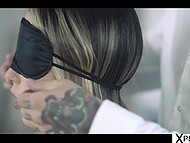 Bound submissive babe wants to be a fuck doll and gets banged hard by the master 4