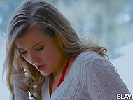 Blonde sweethearts Mia Melano and Alex Grey are unstoppable when it comes to pussy-licking 4