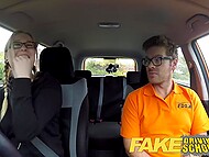 Satine Spark pays with her pussy fake driving school instructor Ryan Ryder for lessons 4