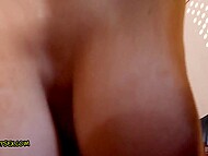 Lecherous wench Nicole Love adores having her mouth and pussy banged in wild group sessions 6