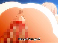 Busty swimmer from Hentai cartoon adores cocks and creampies right at the public pool 11