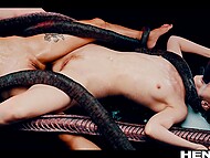 Jia Lissa and Rae Lil Black's alien encounter left them thoroughly fucked 10