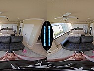 Brianna Arson on her knees, delivering an unforgettable blowjob from a unique angle 4