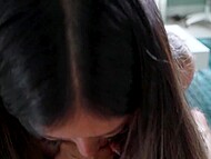 Dissolute gal Aeries Steele savors a scorching elevator ride, culminating in wild fucking 11