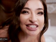 Emily Willis' beau bares remorse for letting her take Jax Slayher's big black cock 7