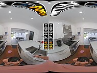 Danny Steele uses his VR glasses when shoving cock into cunt of his girlfriend Madi Laine  4