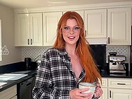 Ginger seductress Elly Clutch provss her BJ skills to her best friend Jak Knife 7