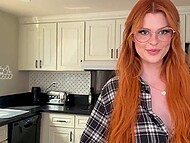 Ginger seductress Elly Clutch provss her BJ skills to her best friend Jak Knife 8