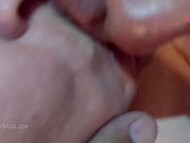 Married whore Thay Ksada sucks her cuckold hubby's dick while lover drills her vagina 7