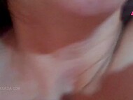 Married whore Thay Ksada sucks her cuckold hubby's dick while lover drills her vagina 8