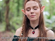 Sweetie Fox and Ariana Fox embark on a wicked sexual adventure in Demon Kitty porn movie 7