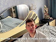 Russian MILf Luxury Tumanova Woman can't resist the young dick of her stepson's best friend 6