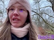 German 18-year-old tart EmmiHill's intimate peeing collection 4