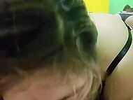 Amateur Pinay coed Tatamira misses studies and pleases the guy with blowjob at the dorm 7