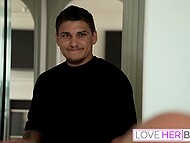 Busty MILF Andie Anderson saves Victor Ray from danger of hard balls 5