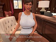 Voluptuous 3D MILFs with immense boobs are always ready to please a guest with blowjob 11