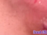Emmi Hill's solo pussy videos of all her sex toys and fleshy labia 5