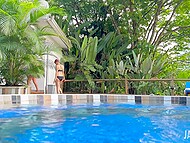 Imalexapink hosted shower sex, eagerly accepting her GF's eagerly reaching fingers 7