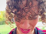Slutty Jewish MILF from the ranch seduces a virgin neighbor guy for him to have his first time 4