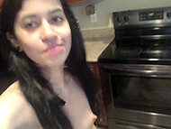 Alaska Zade pleasures herself with a dildo in the new house while her girlfriend is away 4