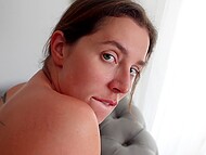 Ghomestory's maid received a sudden hard fucking while the wife took a quick shower 10