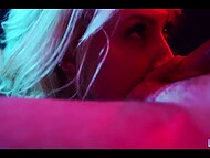Bewitching temptress Ivy Wolfe swallows Seth Gamble's dick and spreads legs to take it deep into her slit 10