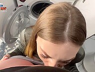 Young guy can't resist the temptation of admiring round ass of his Russian stepmom Belovefree and banging her from behind 6