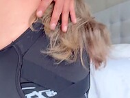 Rich Colombian cougar pays her lover flight to Ecuador so she can use his dick to the fullest 7