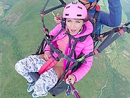 MrPussyLicking paraglides for 2200 meters while paragliding and squirts when masturbating 6
