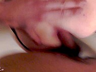 Steamy anal sex between Alice Leo and a willing participant, resulting in a creampie after a live show 9
