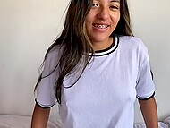 Awesome Latina Soloincognita tempted fate and bedded her neighbor, because the door was open 6