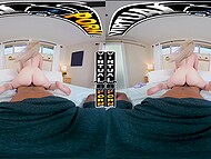 Kay Carter indulges in a sensual moment as Jay Bangher expertly glides his colossal tool into her snug rear entrance 5