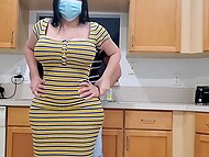 Strict busty stepmom Crystal Lust gets angry with son for faking his sick days, and disciplines him with sex 6