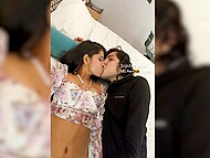 Attractive Indian teen agrees to copulate with her college friend for the first time 6