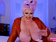 If you want to have a bigger cock, sought help from buxom Fairy Godmother Gwen Adora 8