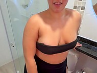 Hot after dancing at the club Colombian babe The Pau G needs nothing but sex now 6