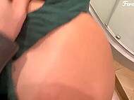 The man came to his hot neighbor MILF to get some salt but fucked her instead 9