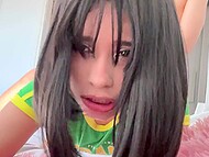 Hot like hell Latina stepsister Shawty Lanna begs for my cum on her face 6