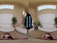 Renee Rose has the pleasure of her absent parents as she indulges in hardcore VR sex 4