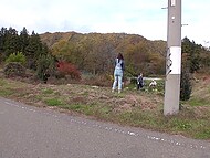 Hot Japanese beauty savors her own pussy creampie she got from her lover 5