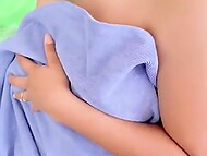 Latina teen Carbaleon96 was caught masturbating by her stepfather and let him fuck her 4