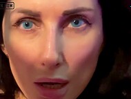 Saint Virgin Production presents a hot buxom stepmom having her cunny filled with stepson's semen 10