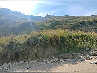 Italian couple Maya and Luca spend good time on the nudist beach and enjoy oral sex 6