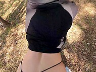 Belovefree's wild wood encounter with a stranger after a bike ride 8