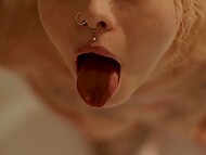 Karneli Bandi's explosive cumshot compilation - facials, mouths gooey, ass and pussy soaked, and female orgasms 4